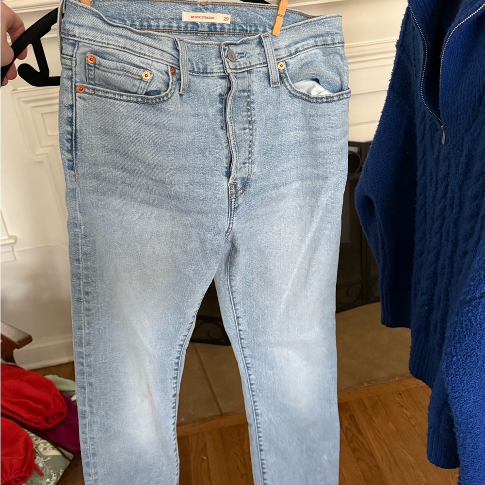 Levi's Light Blue Women's Straight Leg Jeans